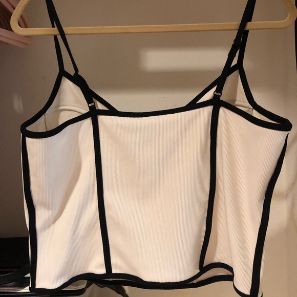 Blue Tassel Corset Cami - Picture 3 of 6